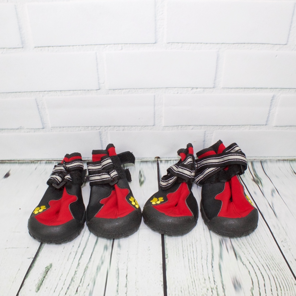 NEW Fantasic Zone Rugged Dog Boots Reflective Grip - Picture 3 of 8